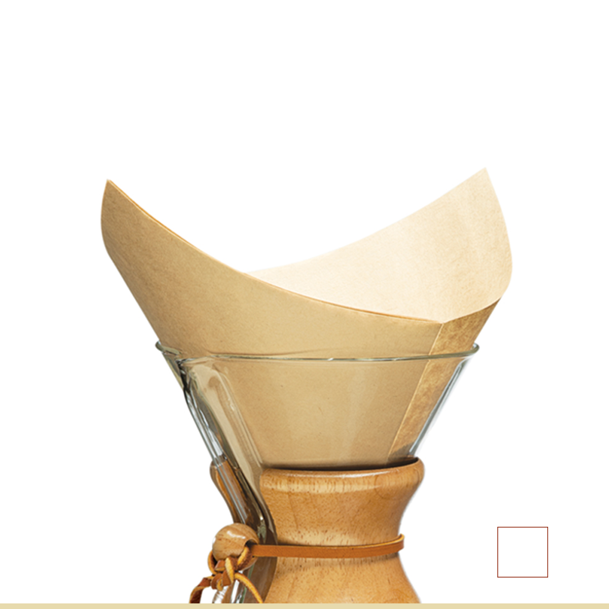 Chemex Filters Pre-Folded Squares - Natural