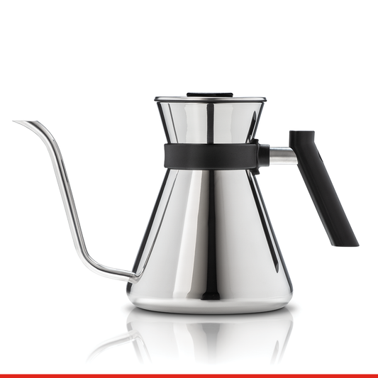 Stainless Steel Goosneck Chettle - Brushed/Polished